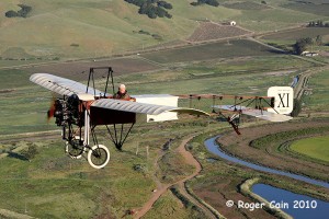 1909 Bleriot XI Replica by Eric Presten Photo By Roger Cain