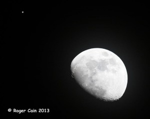 Moon Meets Jupiter