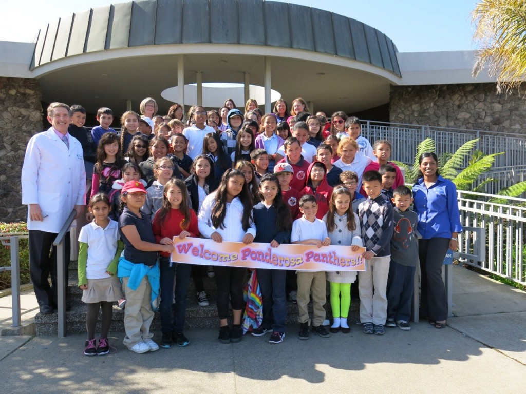 65 students from Ponderosa's 3rd grade class made a visit to DUGONI Orthodontics on February 27th.