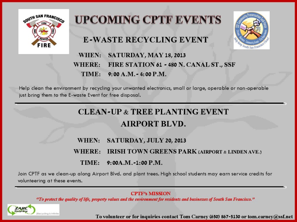 South San Francisco CPTF FLYER