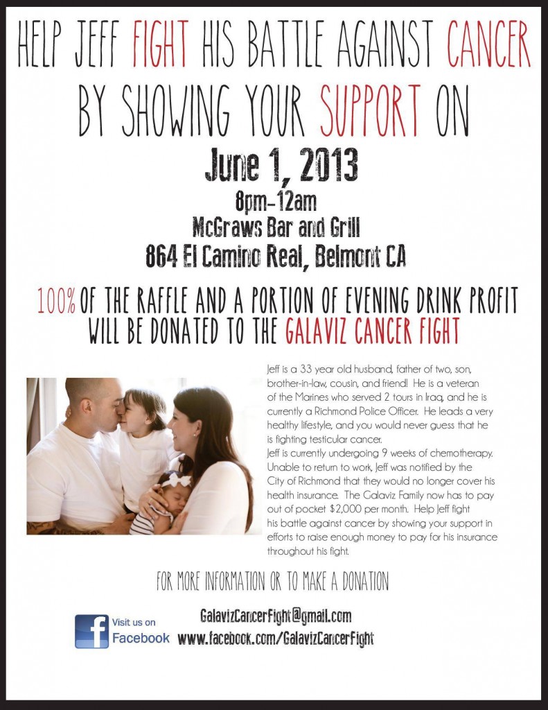 Galaviz Cancer Fight Flyers