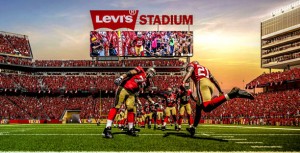 Here is a picture released by the 49ers of what the signage in the new stadium could look like: