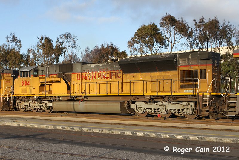 Trains passing through South San Francisco  SD9043AC - can you say BIG? 6,000 horses sitting there.  Photo: ROGER CAIN