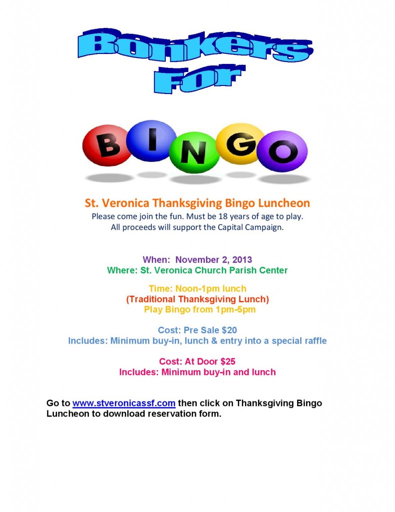 St V Bingo Nov 2 2013 flyer-page-001