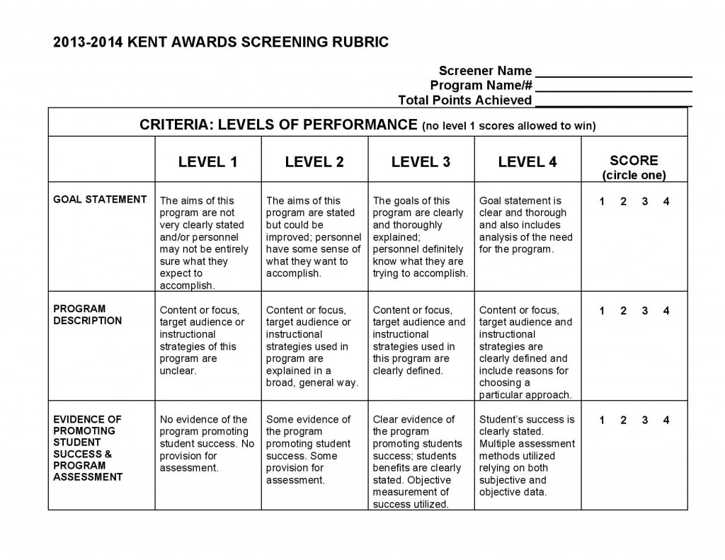 Kent AwardScreening-Rubric-2014-page-001