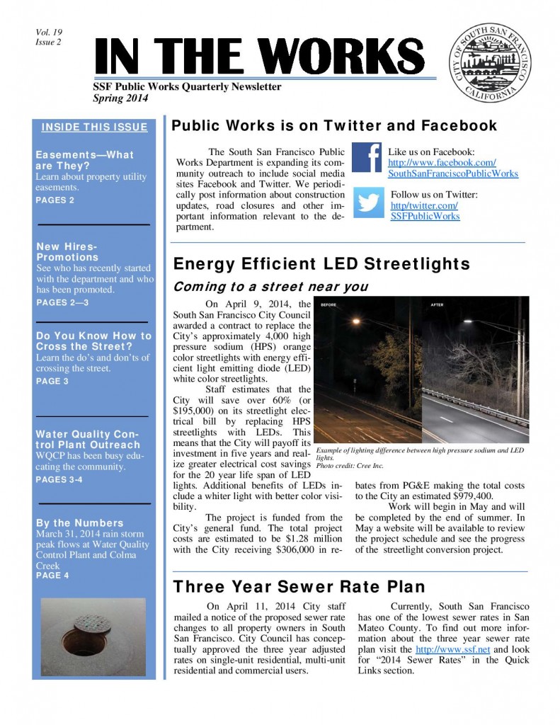 SSFDPW 2014 Quarterly Newsletter.pdf pg 1