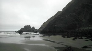 South of San Pedro Rock at low tide. Photo: Mick Wedley