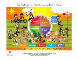 HEALTHY KIDS FOOD EXERCISE