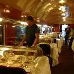 The Dining Car is one of the 21 renovated trains Photo ESC