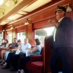 Volunteers have renovated this train & lead tours Photo ESC