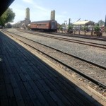 Take a ride back in time on the Sac So Pacific a short walk from Delta King Photo ESC