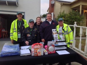 Volunteer members of SSF CERT attend NNO in various neighborhoods Photo: Sonny Koya