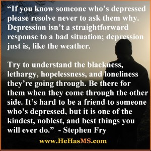 on depression