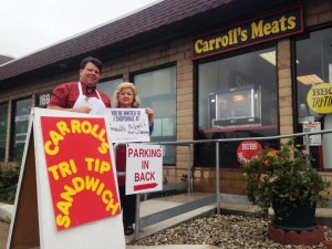 Located on SB Ave, Carroll's Meats boasts the BEST Tri-tip and meats! 