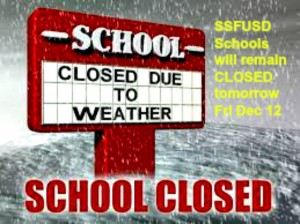 school closed due to weather fri 12.12