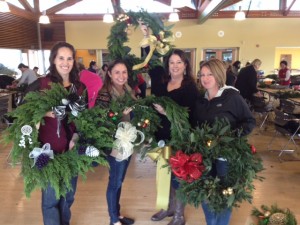 wreath making 1