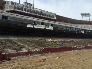 Demo started on Candlestick Feb 4 2015 Photo: Socketsite.com