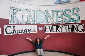 Patricia organized last year's Anti-bullying Week last year whose theme is "Kindness Changes Everything",