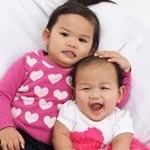 Sharon Kay Gustilo Meyer has 2 special Valentine's - her Goddaughters