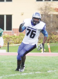 Daily Journal Sports File Terrell Townsend anchored both the offensive and defensive lines for South City this season.