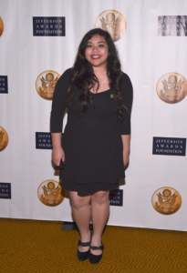 Patricia Manubay, a Senior at El Camino High School, won the Lead 360/ Jefferson Award in Education and Literacy