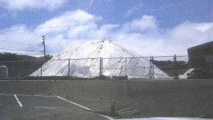 This Buri Buri School construction  photo from the district shows how dirt is to be covered 