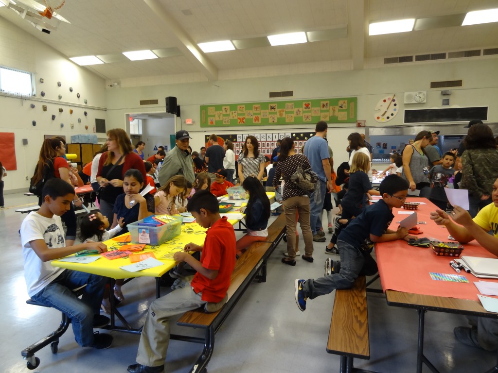 Family Math Night at Ponderosa Elementary School proves to be a success Photo: Dr. Moore Thomas