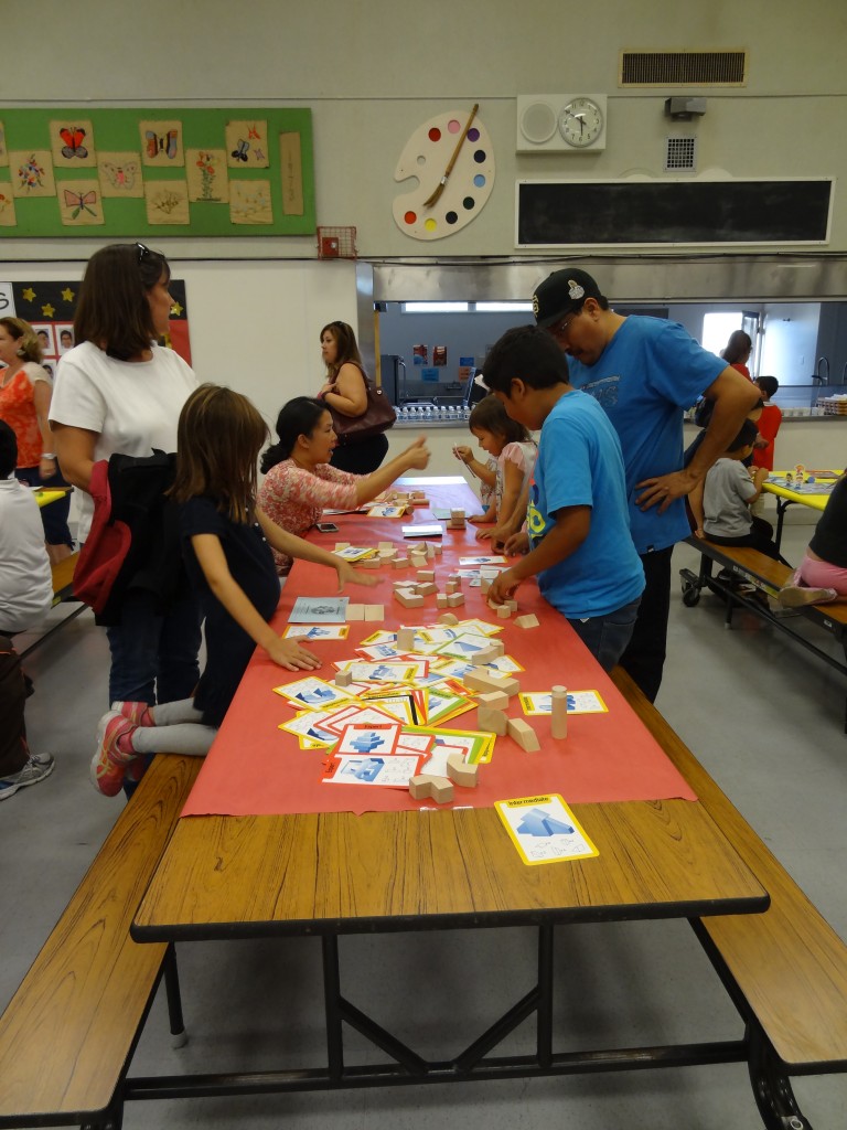 Teachers hosted games to help students understand Math as outlined in  Common Core Photo courtesy of Dr. Moore Thomas