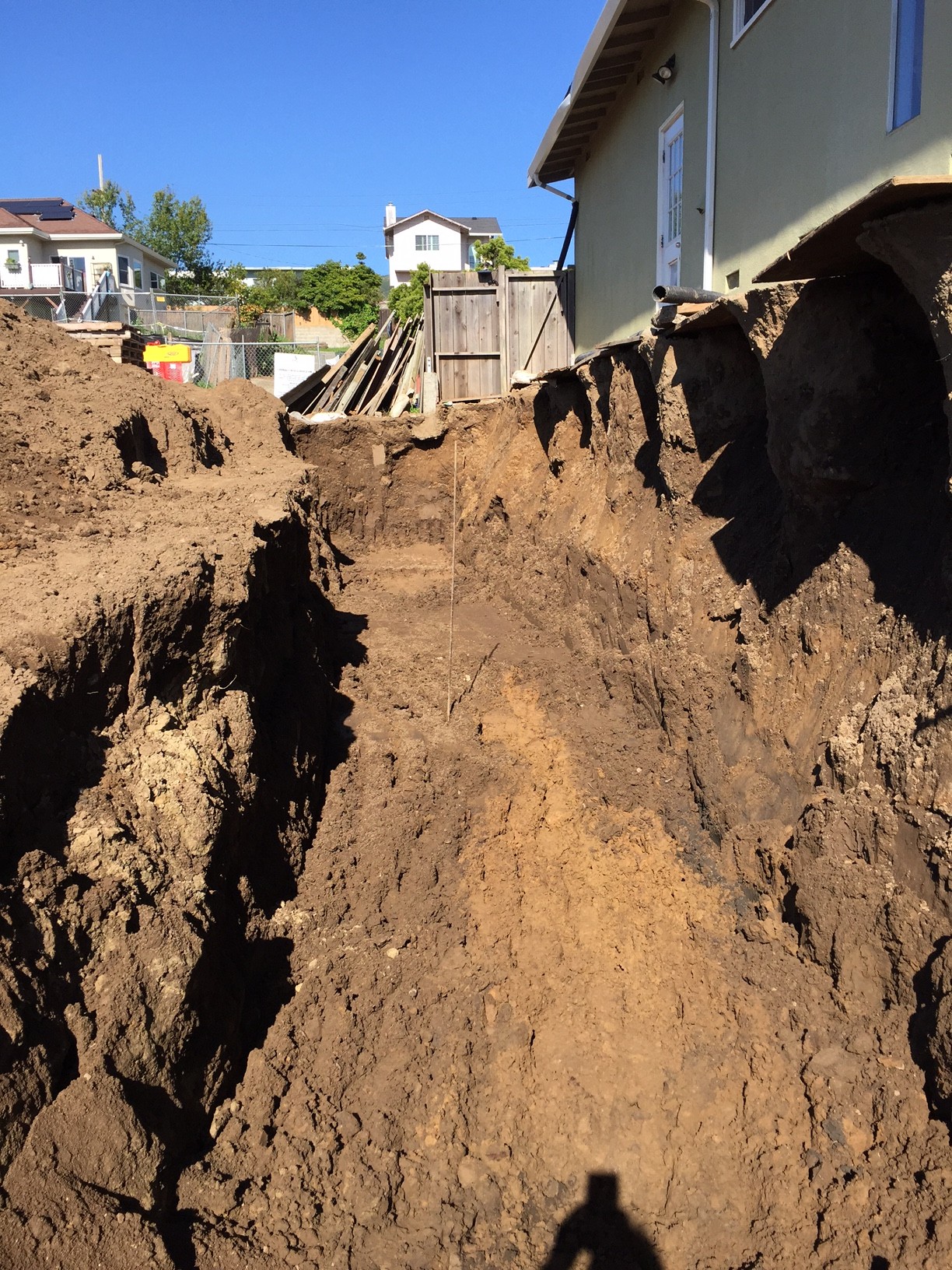 We have to ask - would you feel comfortable returning to your home of 40 years with the side yard still looking like this? 