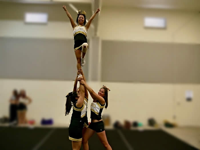 Connie is the Secretary and Flyer member ofCSULB Club Cheerleading Squad - 