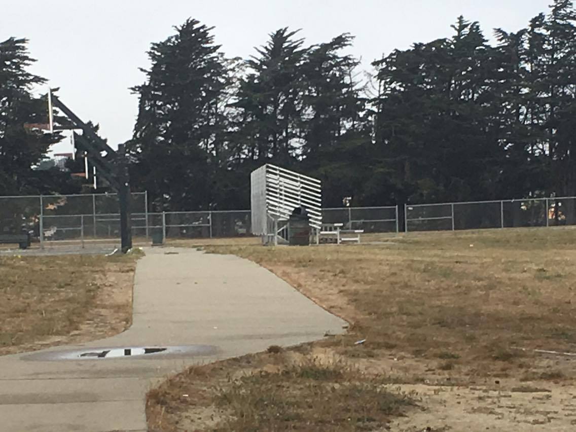 Another SSF School site: Alta Loma also looks abandoned 