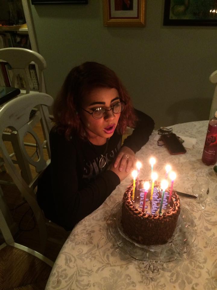 "Is this the last cake from Galli's?" Vinny Vance asks as he shares a photo of his daughter's recent BD cake 