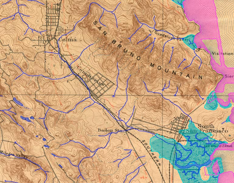 Colma Creek 1896