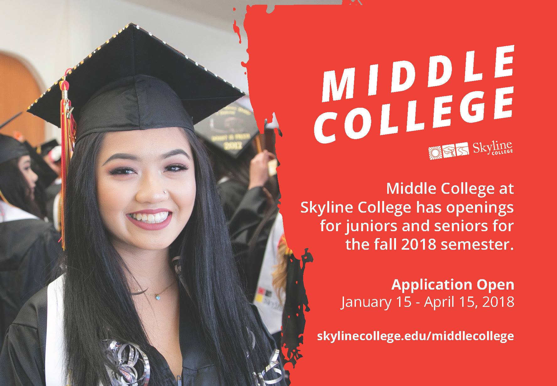 Middle College at Skyline College Accepting 20182019 Applications Now