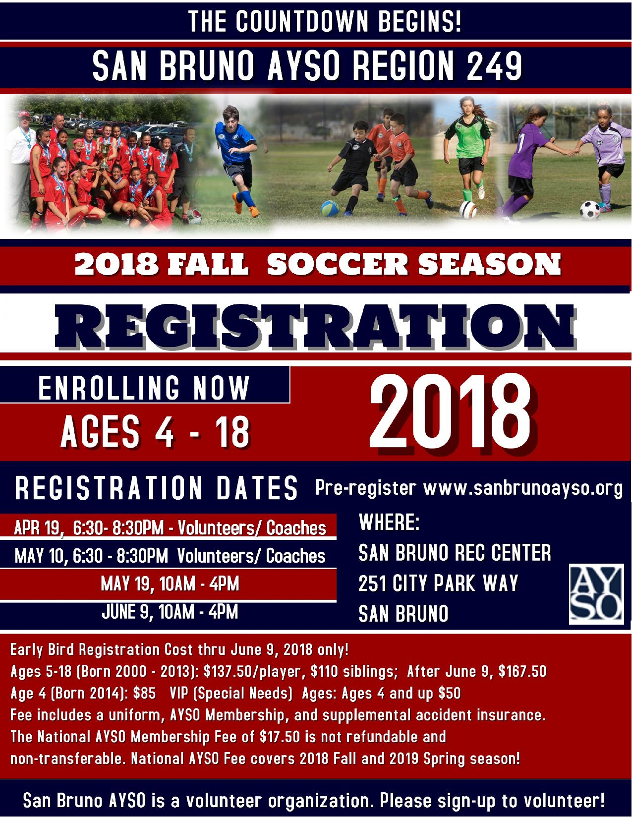 Printable Ayso Registration Form Printable Forms Free Online