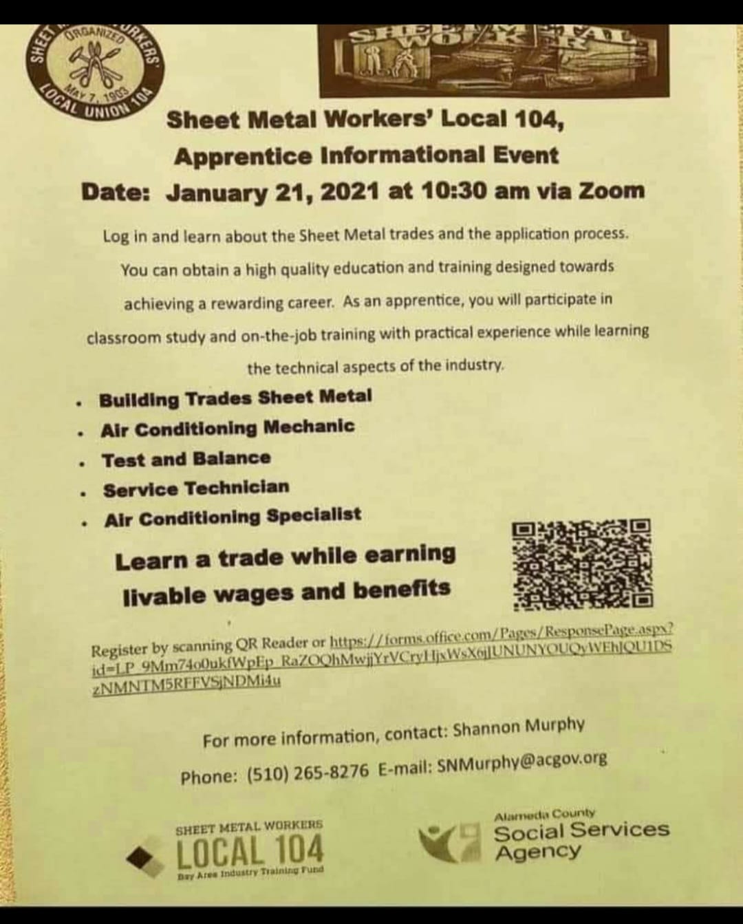 Sheet Metal Workers Local Union 265﻿