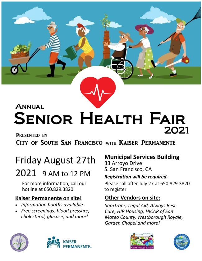 UPDATE CANCELLED Annual Senior Health Fair Set For Friday August