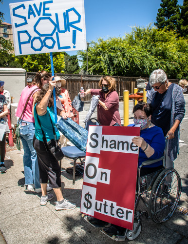 People doing a protest