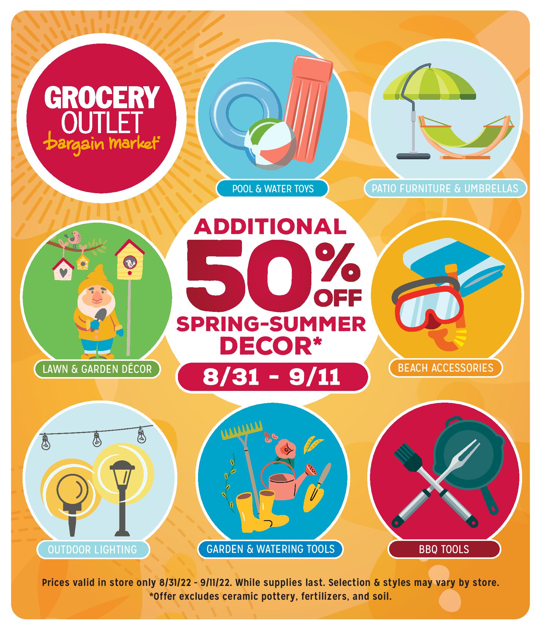 A flyer from Grocery Outlet