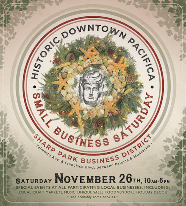 Poster for Small Business Saturday event